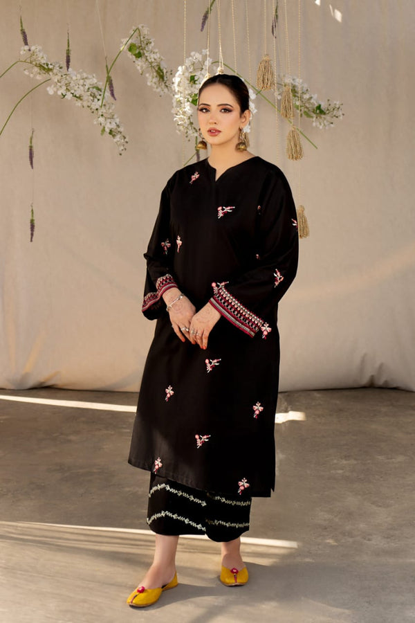 ROYAL GRACE 2PC EMBROIDERED LAWN DRESS